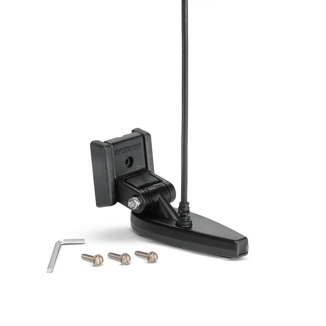 710295-1 – HUMMINBIRD Transducer, Transom Mount 4 Pin 1200 Feet Maximum Depth 150/ 220 kHz Full Dual Spectrum CHIRP F...